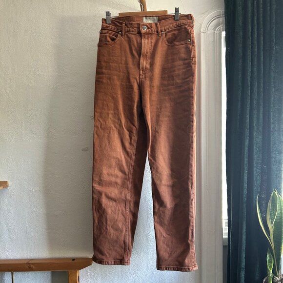 Everlane | Rust Straight Leg Pants | 28" Tall - Picture 1 of 2